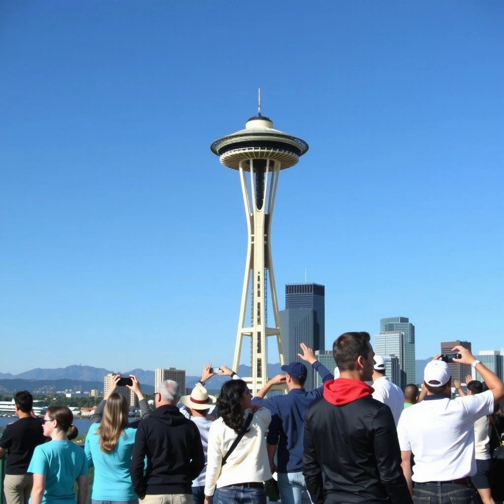 Space Needle Сиэтл