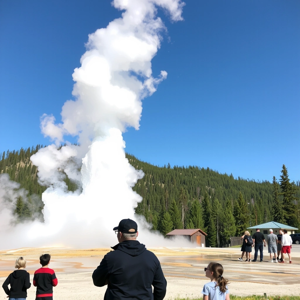 Йеллоустон гейзер